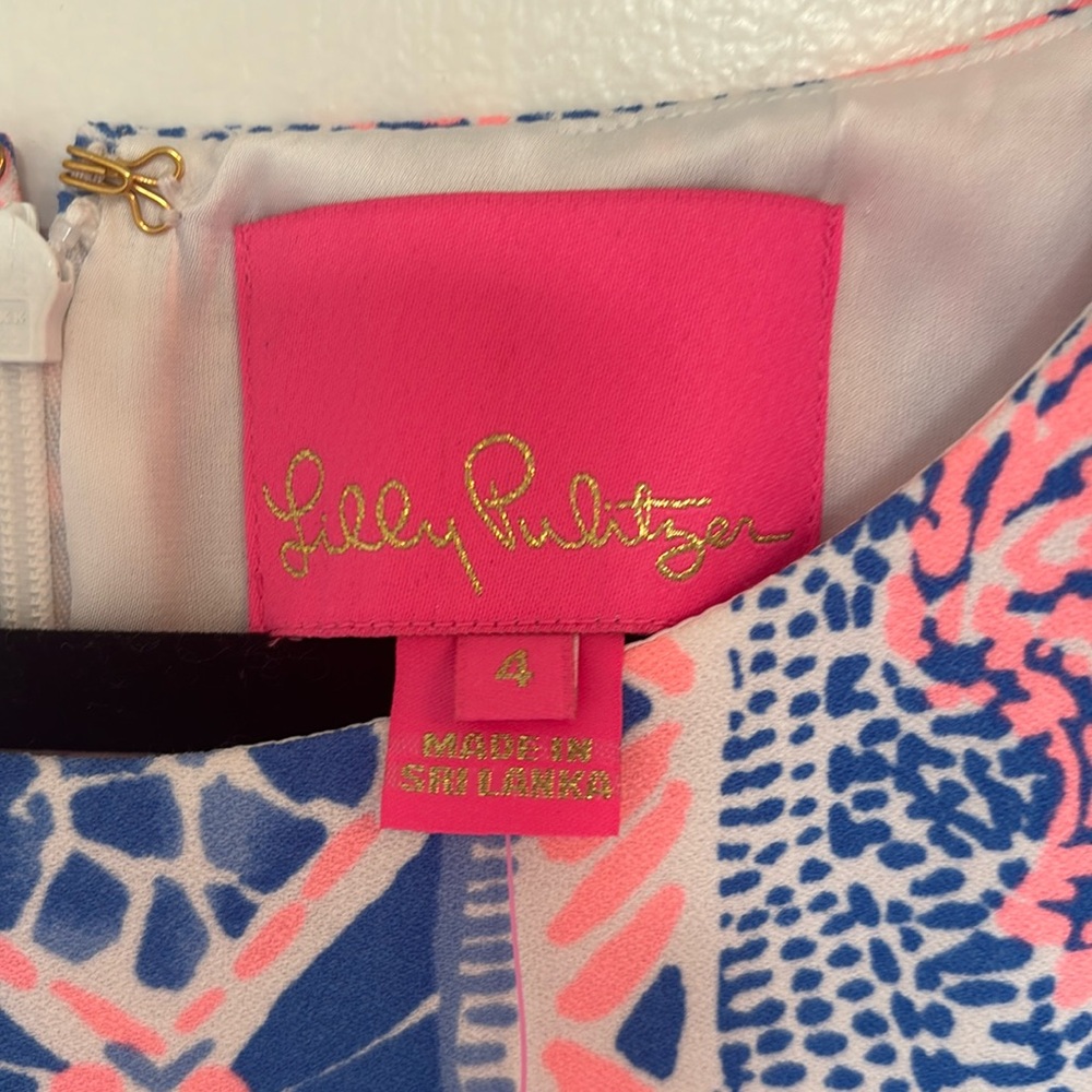 NWT Lilly Pulitzer Donna Shift Romper Dress - Picture 6 of 8